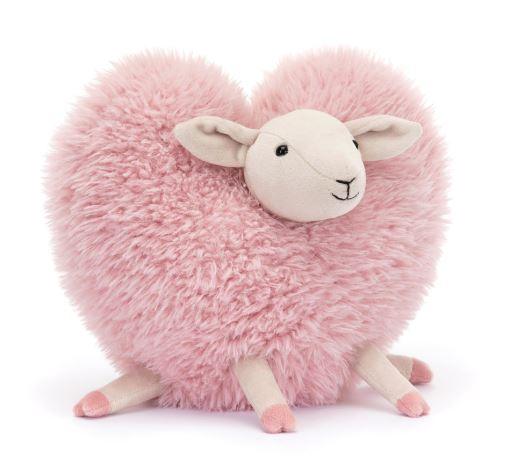 Jellycat Aimee Sheep Blush & Cream