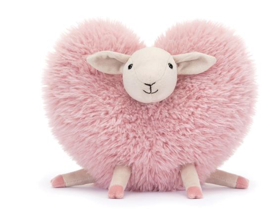 Jellycat Aimee Sheep Blush & Cream