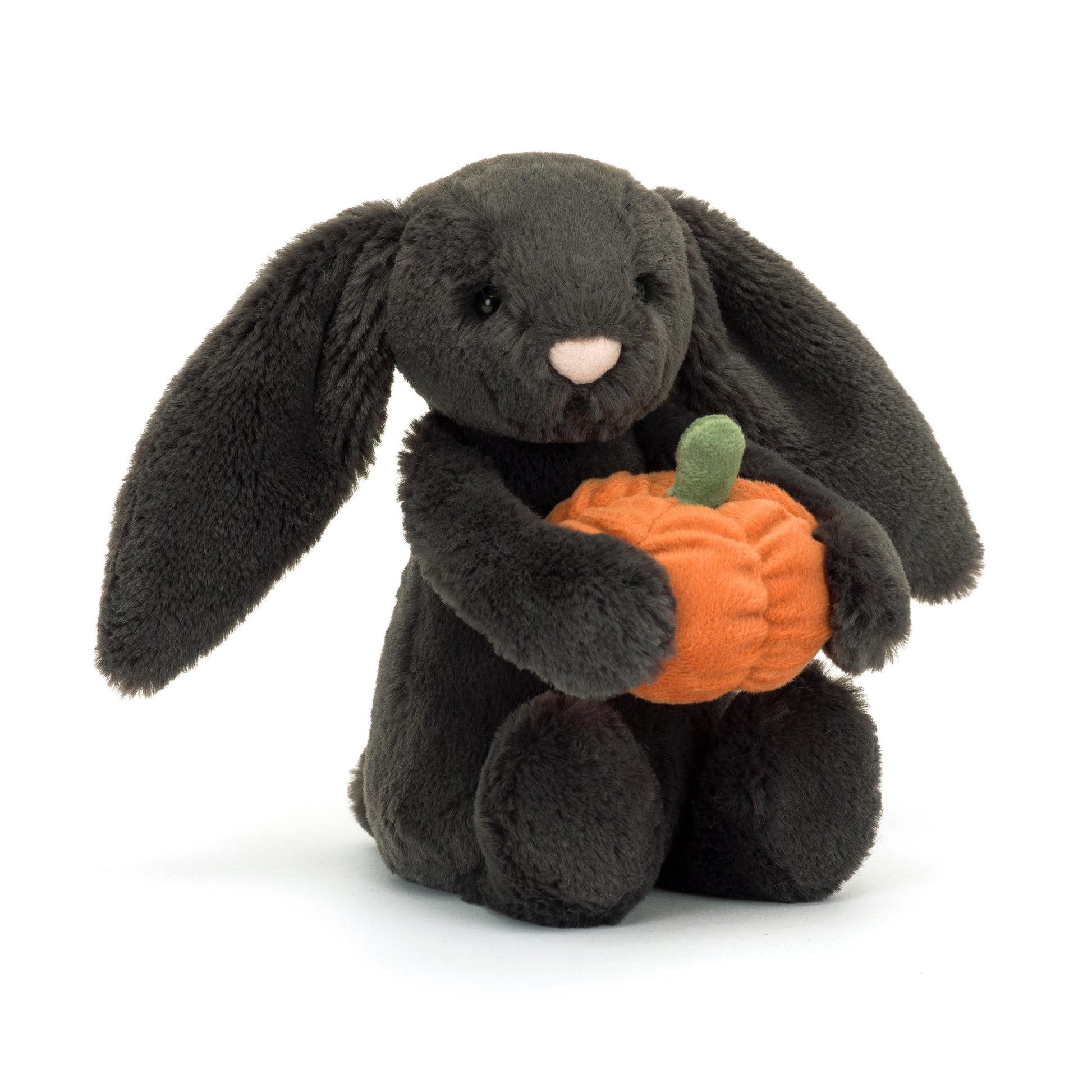 Jellycat Bashful Pumpkin Bunny Little Ink