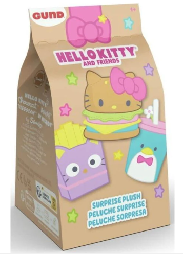 Hello Kitty: Hello Kitty & Friends Fast Food - 5" Plush (Blind Box)