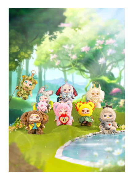 KIMMON Spring New Growth Collectible Mystery Box Plush