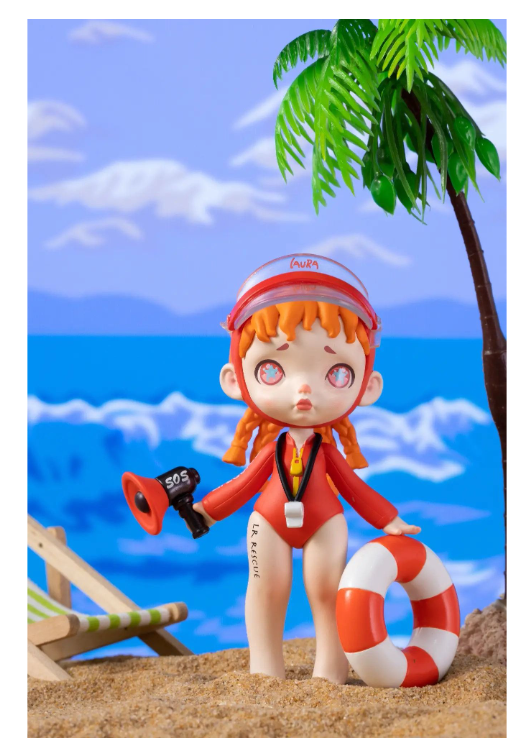 Laura Pool Fight Blind Box Vinyl Figure