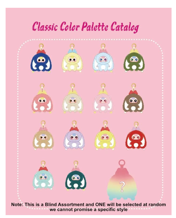 Baby Three: Macaron Cute Bunny V2 Plush Blind Box