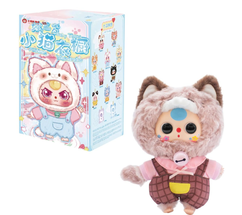 Baby Three: Kitten Wardrobe Plush Blind Box