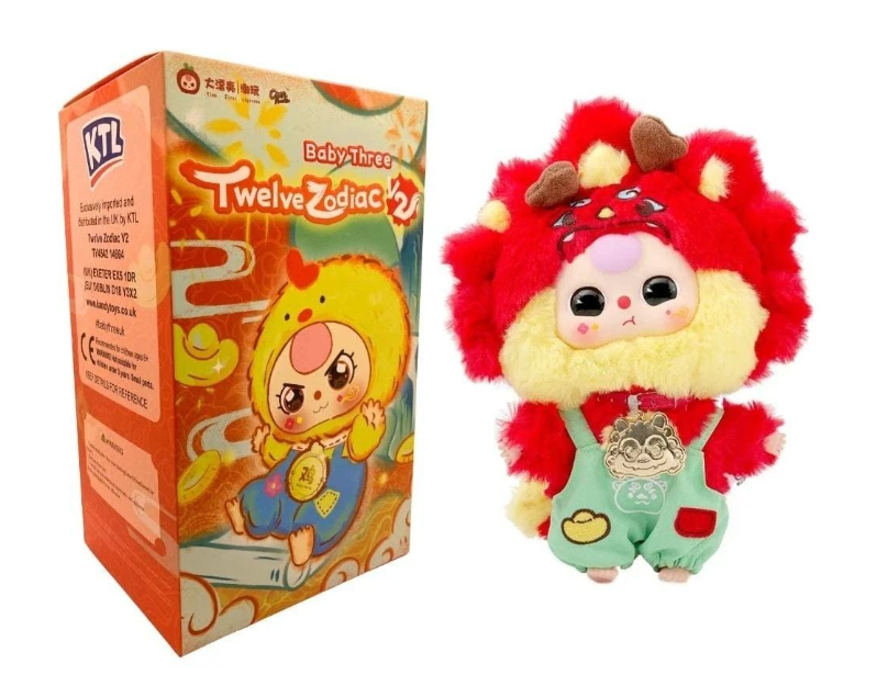Baby Three: Chinese Zodiac V2 Plush Blind Box
