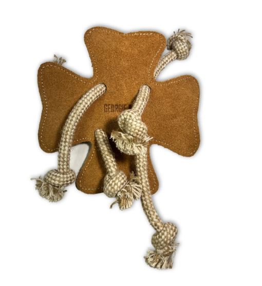 Georgie Paws - Natural Clover Toy