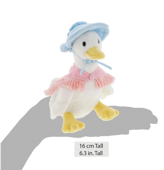 Beatrix Potter - Jemima Puddle Duck Small Soft Toy 16cm