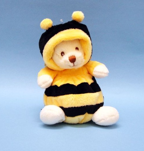 Bukowski Teddy bear dressed as a bee