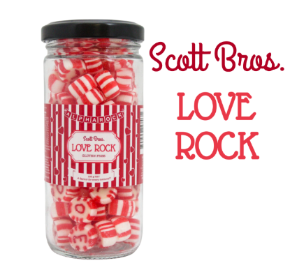 Scott Bros Candy Love Rock, 185 g