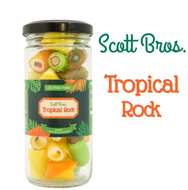 Scott Bros Candy Tropical Rock, 175 g