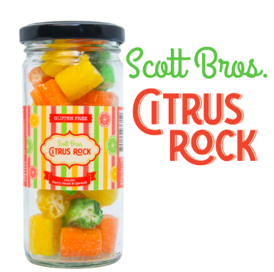 Scott Bros Candy Citrus Rock, 175 g