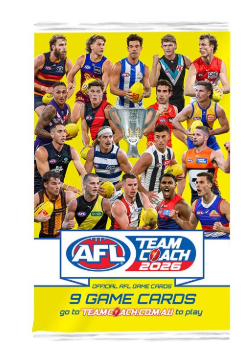 AFL 2026 Teamcoach Trading Cards Booster