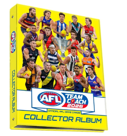 AFL 2026 Teamcoach Trading Cards Collector Album