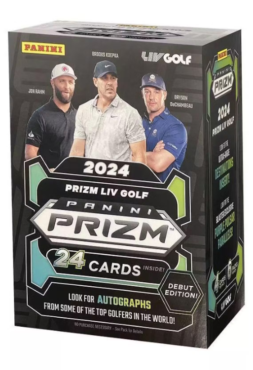 LIV Golf Panini 2024 Prizm Trading Card BLASTER Box [6 Packs]