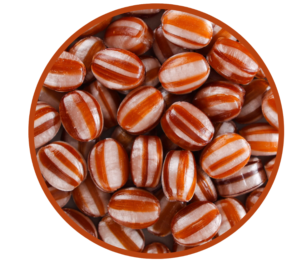 Scott Bros Candy Salted Caramel Boiled Sweets Jar 155g 