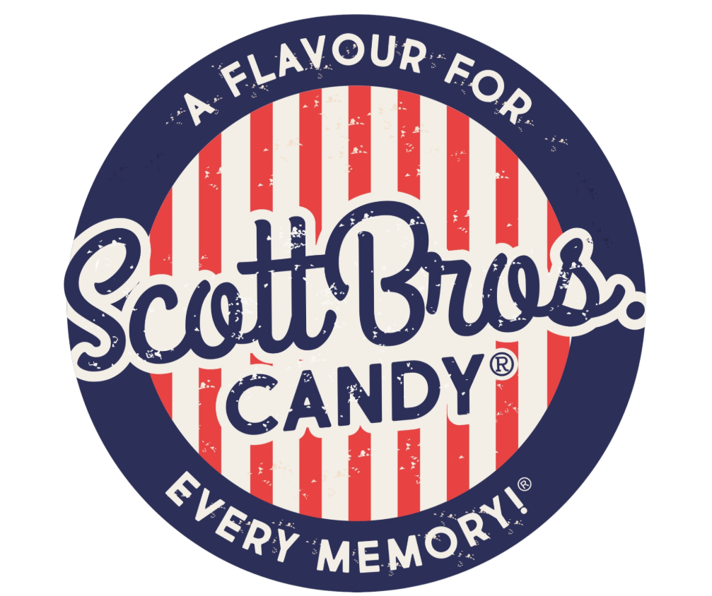 Scott Bros Candy Lemonade Fizz Balls Boiled Sweets Jar 155g 