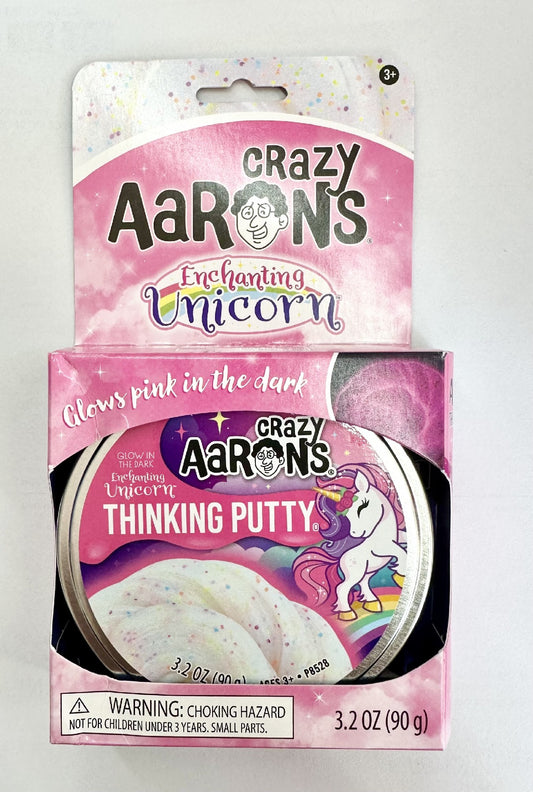 Crazy Aaron's Thinking Putty Glowbrights - Enchanting Unicorn