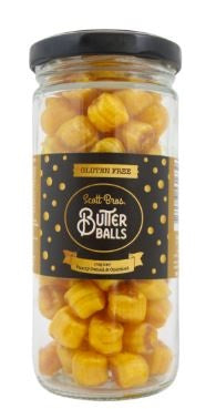 Scott Bros Candy Vintage Butter Balls Boiled Sweets Jar 155g Aust Made