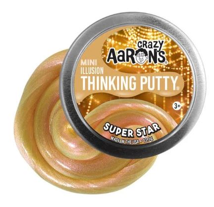 Crazy Aaron's 2" Star Effects Mini Thinking Putty Super Star