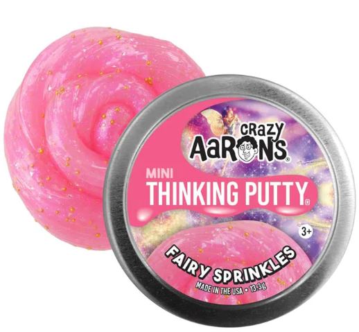 Crazy Aaron's Thinking Putty Mini Tin- Fairy Sprinkles