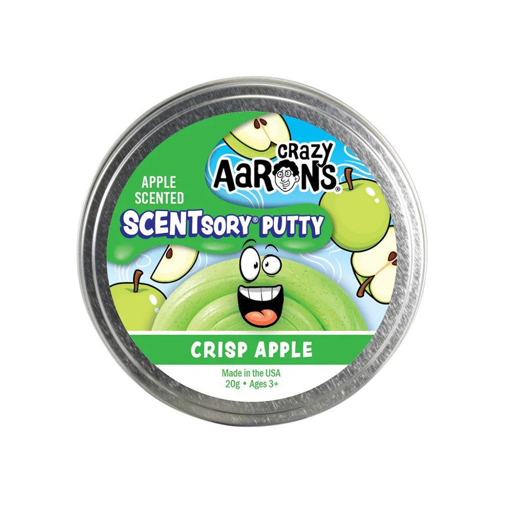 Crazy Aarons Putty Crisp Apple Scentsory 20g Tin