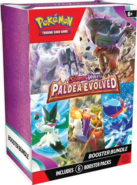 Pokemon TCG Scarlet & Violet: Paldea Evolved Booster Bundle