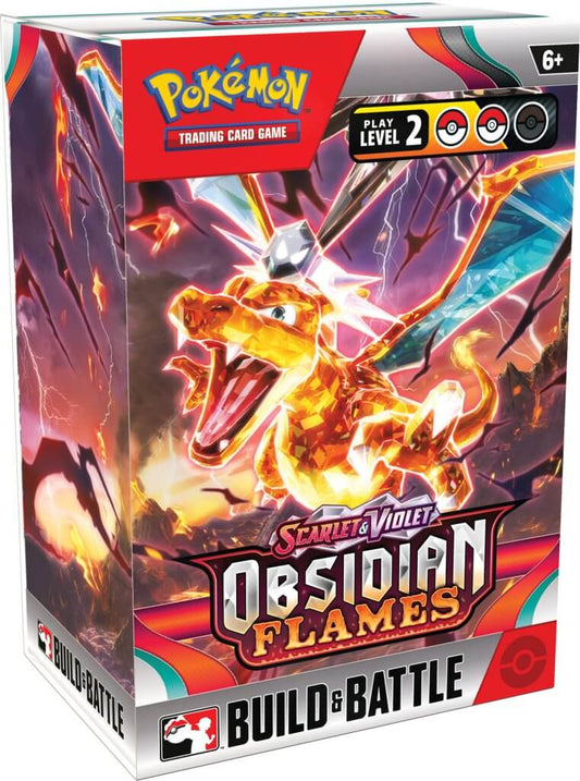 Pokemon TCG Obsidian Flames Build and Battle Box