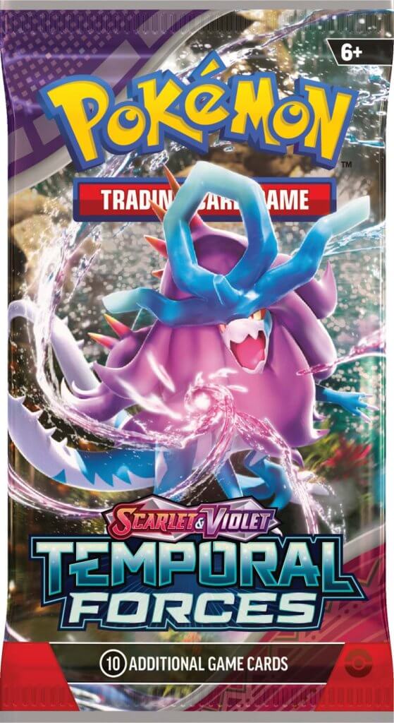 Pokemon TCG Scarlet & Violet 5 Temporal Forces Booster