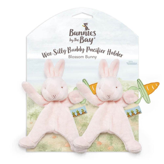 Bunnies By The Bay Wee Silly Buddy - Twin Pack Blossom