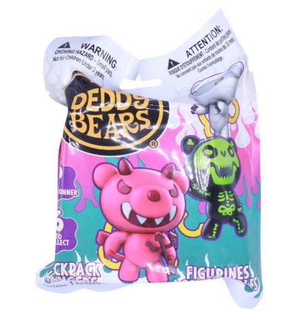 Deddy Bears 2.5 Inch Backpack Hangers Series 2 Blind Bag