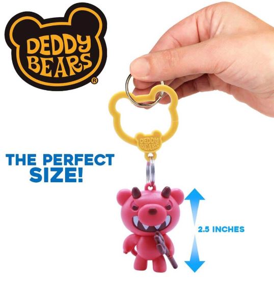 Deddy Bears 2.5 Inch Backpack Hangers Series 2 Blind Bag