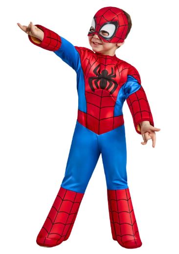 Rubies Spidey Deluxe Costume for Toddlers 
