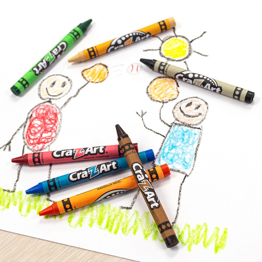 Cra-Z-Art Stationery Crayons 24 Pack