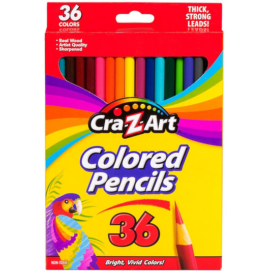 Cra-Z-Art Stationery Coloured Pencils 36 Pieces