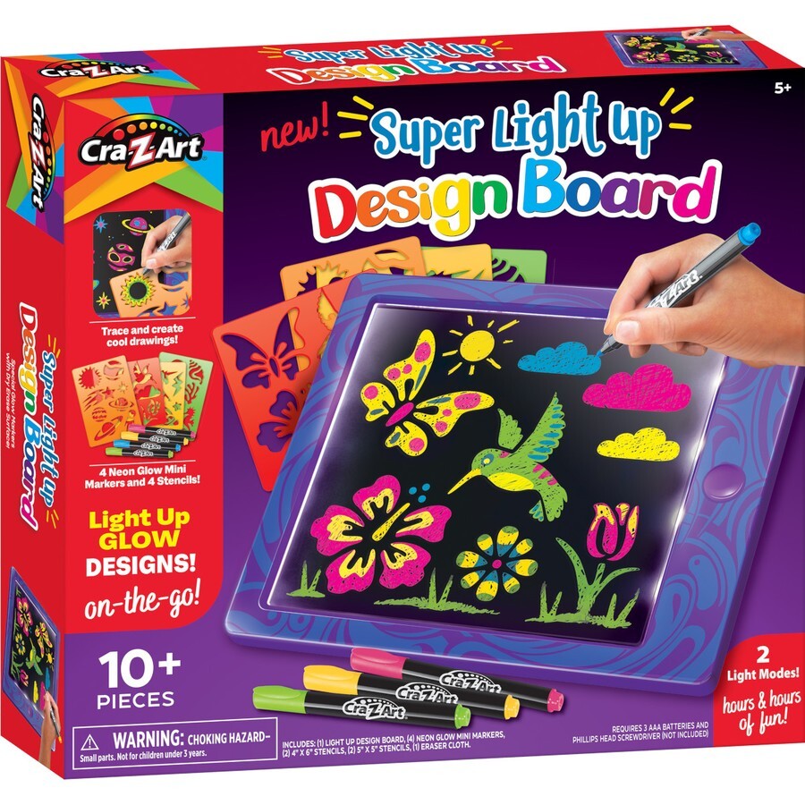 Cra-Z-Art Super Light Up Design Board