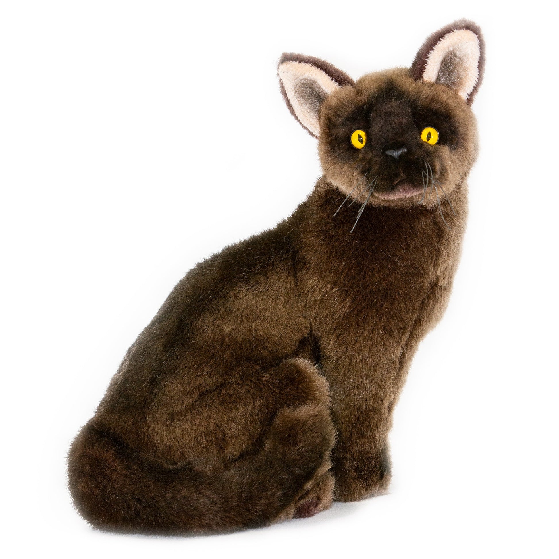 Bocchetta Plush Toys - Nutmeg - Sable Burmese Cat