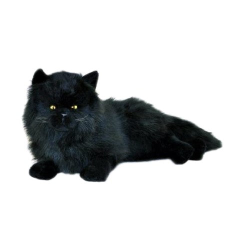 Bocchetta Lying Black Cat Plush Toy - Onyx