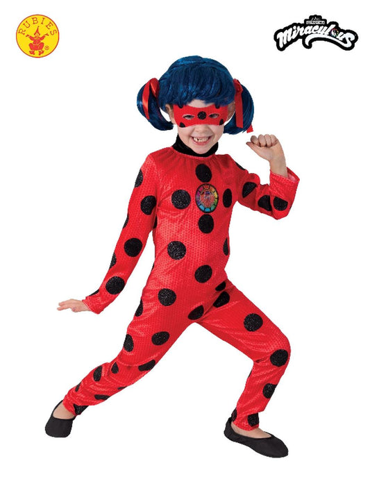 Rubies Miraculous Ladybug Deluxe Costume - 3-5 Years