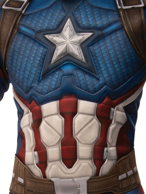 Captain America Deluxe Costume - 3-5 Years