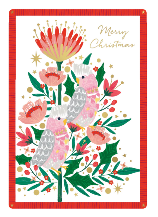 Breast Cancer Foundation Galah Greetings Charity Boxed Christmas Cards