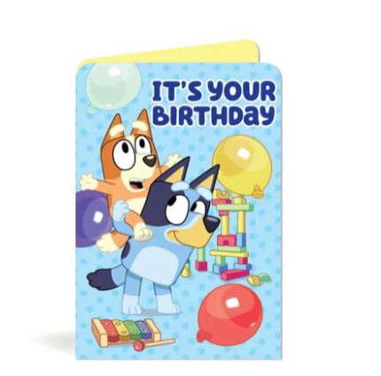 Bluey Birthday Card - General 