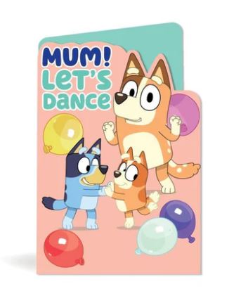 Bluey Birthday Card - Mum