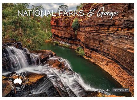 2025 Australian National Parks & Gorges - Horizontal Wall Calendar