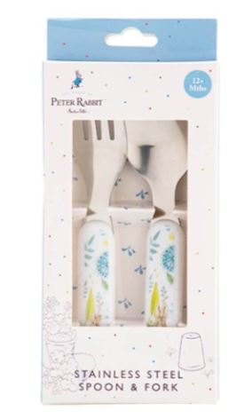 Beatrix Potter Peter Rabbit 2pc Cutlery Set