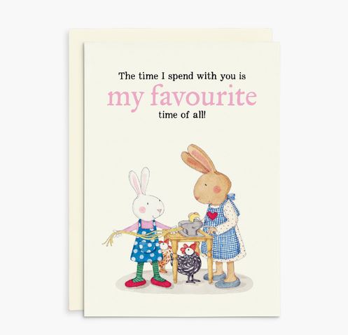 Ruby Red Shoes Card - The Time I Spend With You