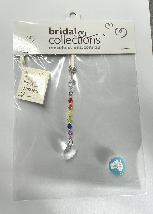 Wedding Charm - Love Rainbow Drop