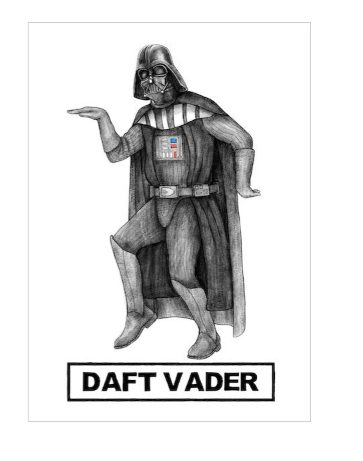 Card - Daft Vader