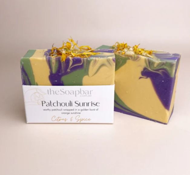 The Soap Bar - Patchouli Sunrise Soap