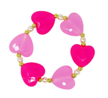 Ballet heart and Pearl Braclet 