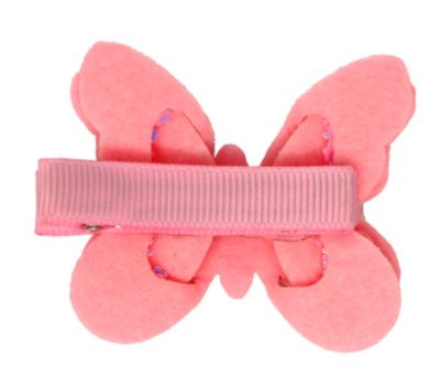 Pink Poppy - Sparkling Butterfly Hair Clip